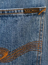 【Nudie Jeans】Tuff Tony Basement Tracks 忠實復刻淺藍水洗寬版直筒牛仔褲