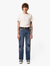 【Nudie Jeans】Tuff Tony Patch Work 舊式補釘寬鬆直筒牛仔褲