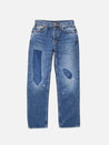 【Nudie Jeans】Tuff Tony Patch Work 舊式補釘寬鬆直筒牛仔褲