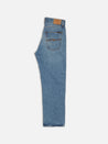 【Nudie Jeans】Tuff Tony Worn Treasure 古著淺藍高腰寬版直筒褲