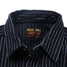 【Ues】Indigo Stripe Flannel Shirt