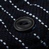 【Ues】Indigo Stripe Flannel Shirt