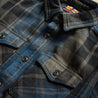 【UES】502552 Extra Heavy Flannel Navy Shirt
