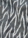 【Universal Works】Camp Shirt In Grey Vee Ikat 