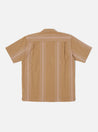 【Universal Works】Camp Shirt In Sand Deck Cotton