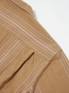 【Universal Works】Camp Shirt In Sand Deck Cotton
