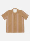 【Universal Works】Camp Shirt In Sand Deck Cotton