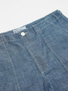 【Universal Works】Fatigue Short In Indigo Chambray / 淺靛藍色 水手布 軍風短褲