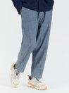 【Universal Works】Hi Water Trouser In Indigo Chambray