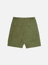 【Universal Works】MW Cargo Short In Olive Fine Twill / 3x1輕磅斜紋 高支數精緻棉布 工裝短褲