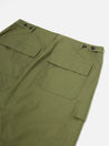 【Universal Works】MW Cargo Short In Olive Fine Twill / 3x1輕磅斜紋 高支數精緻棉布 工裝短褲