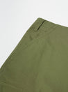 【Universal Works】MW Cargo Short In Olive Fine Twill / 3x1輕磅斜紋 高支數精緻棉布 工裝短褲