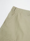 【Universal Works】MW Cargo Short In Stone Fine Twill / 3x1輕磅斜紋 高支數精緻棉布 工裝短褲