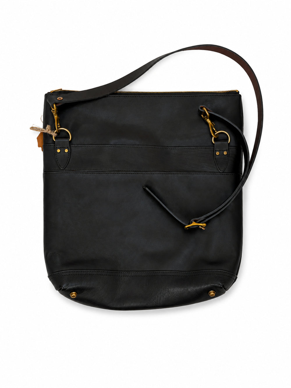 VASCO Leather Nelson 2Way Bag Small - Black