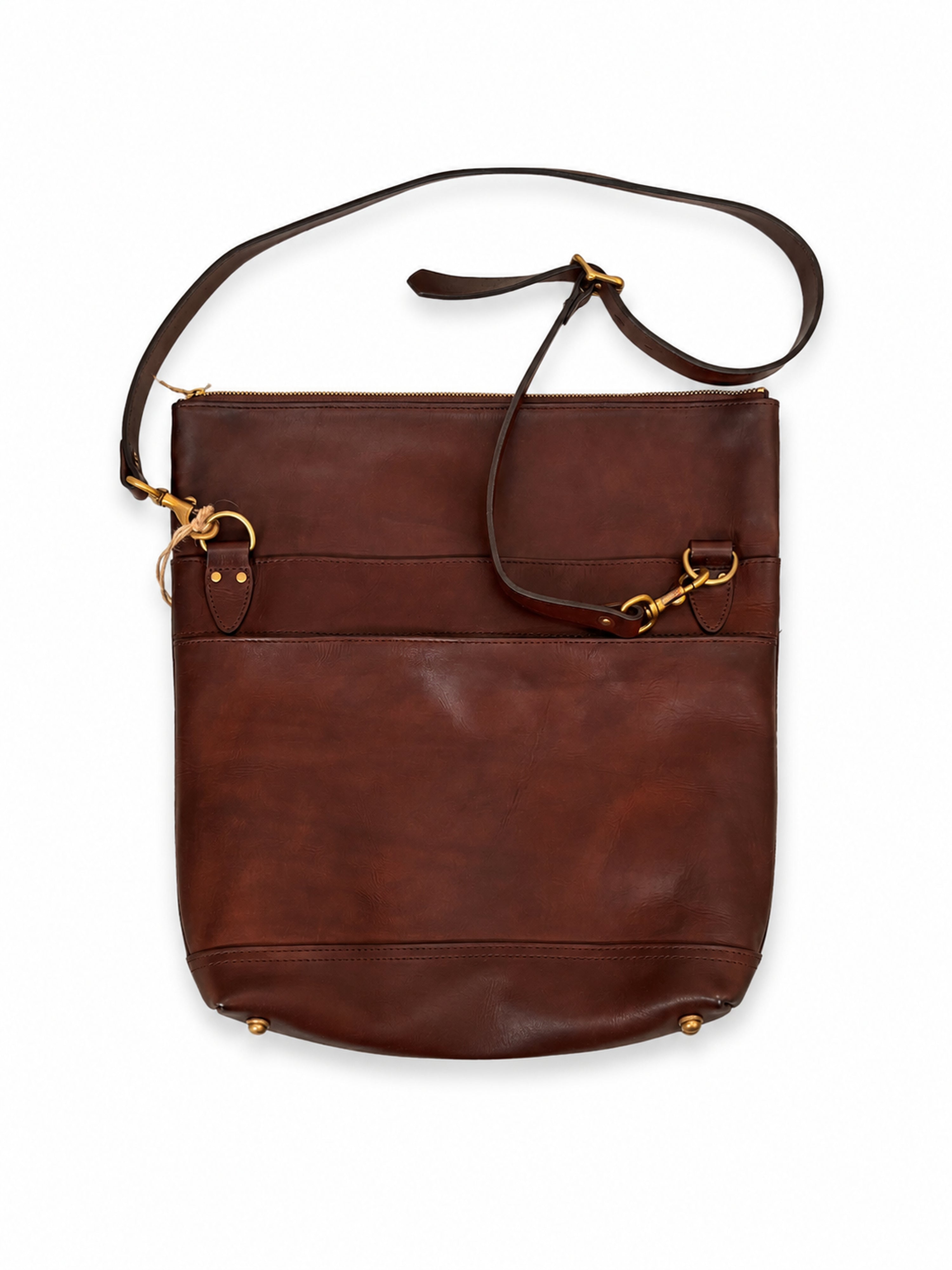 VASCO】Leather Nelson 2 Way Bag Small - Brown – Blue Beach Denim