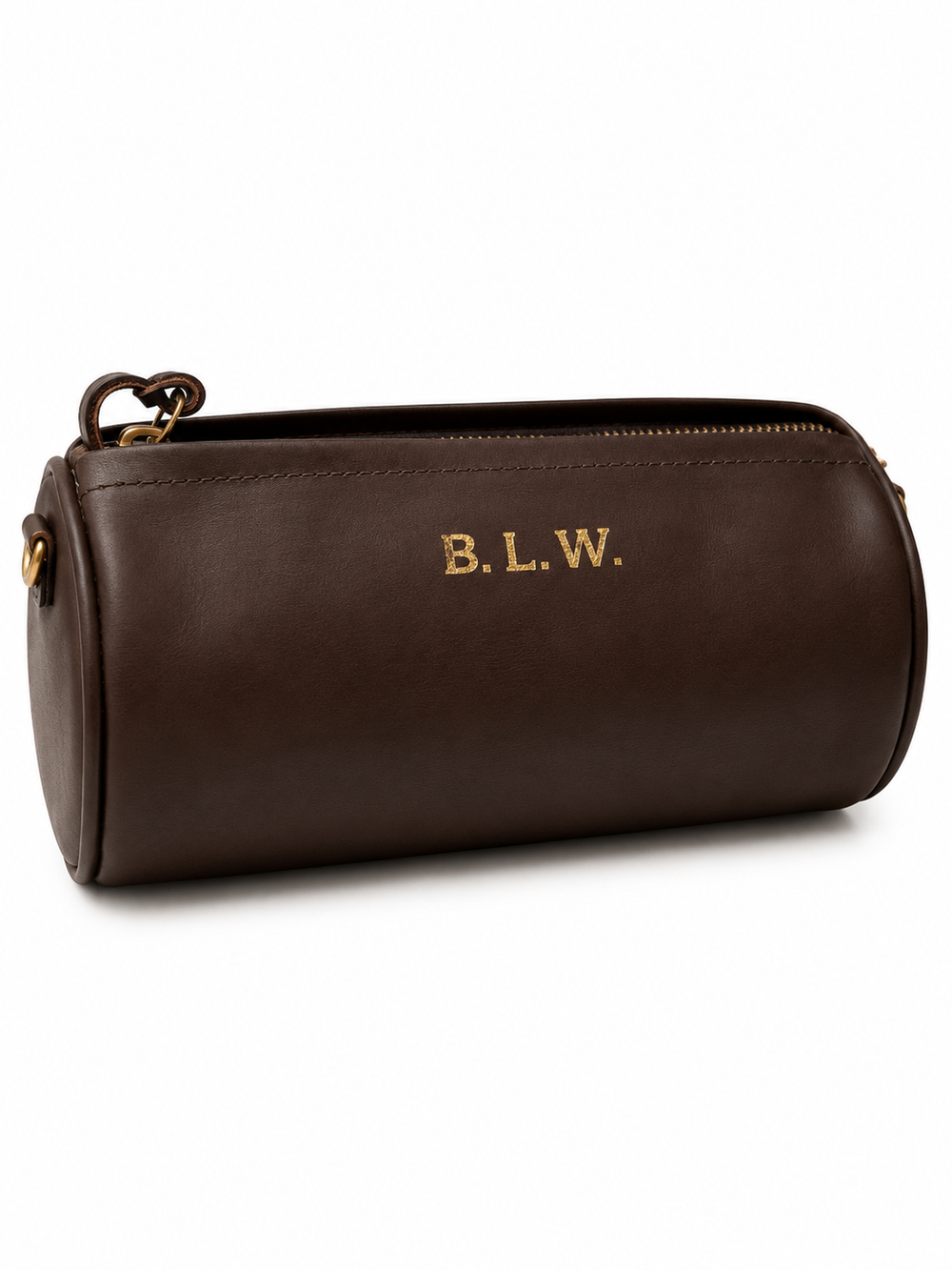 VASCO Leather Old Drum Bag Brown
