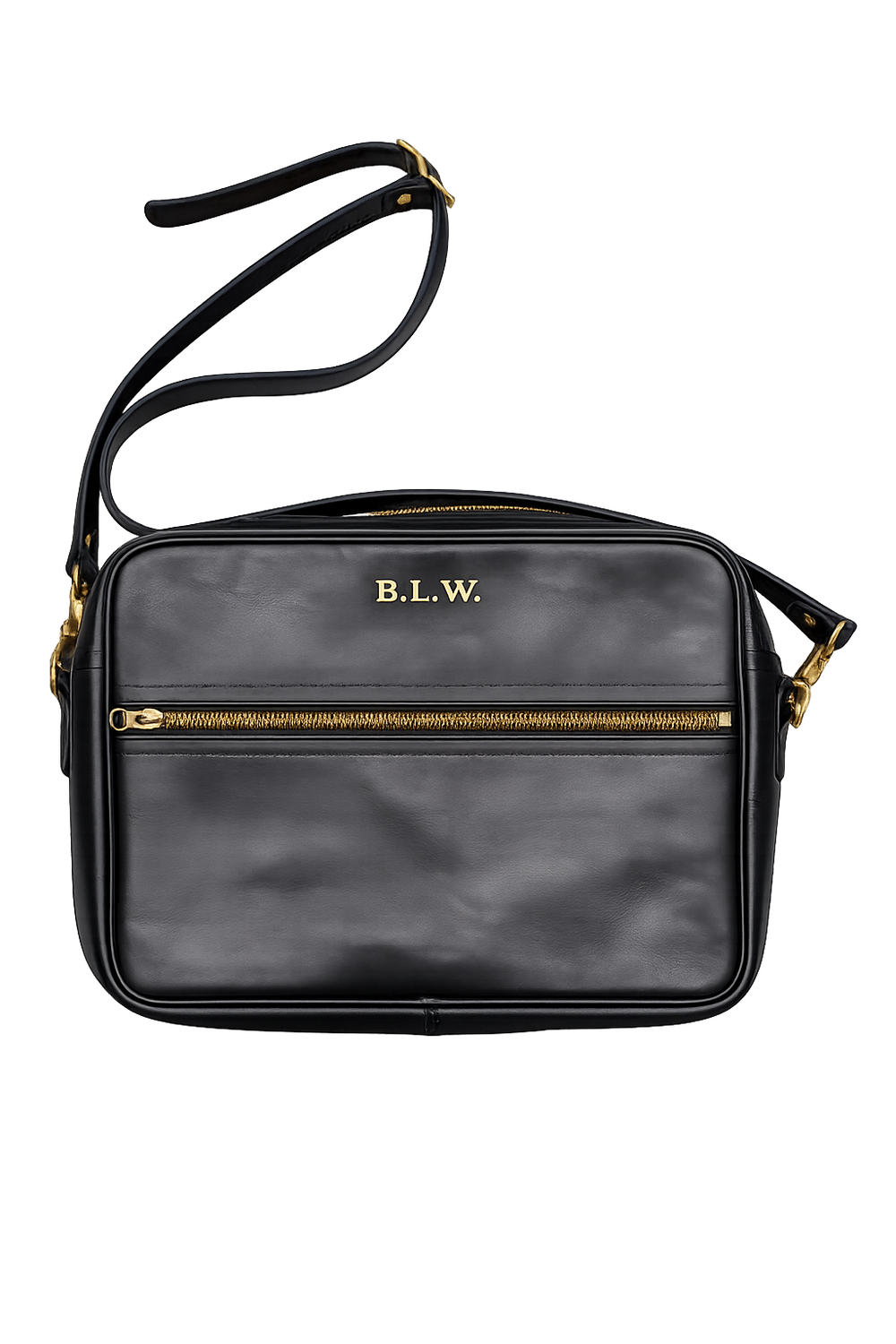 VASCO Leather Wander Shoulder Bag Black