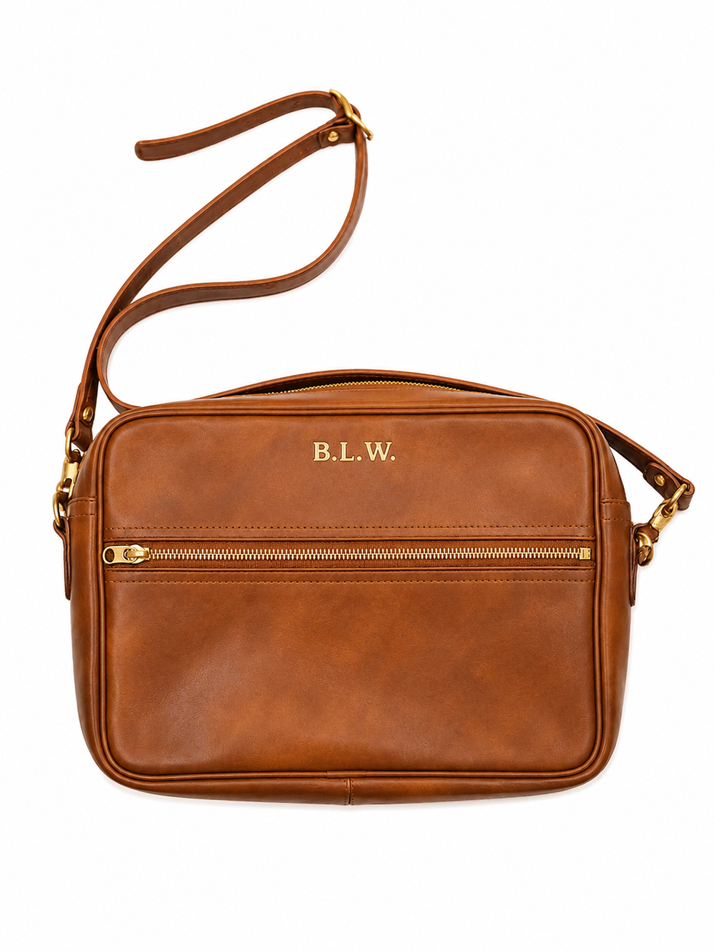 VASCO Leather Wander Shoulder Bag Camel