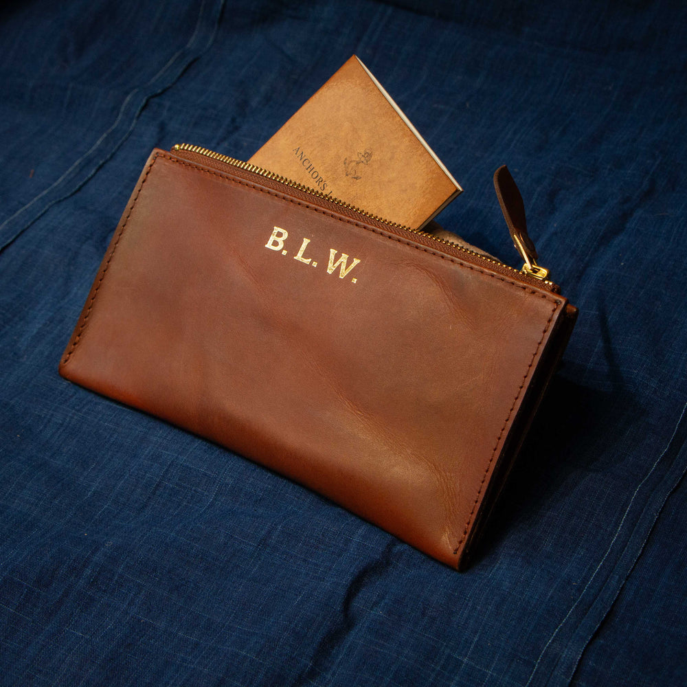 VASCO Leather Wander Pouch Camel