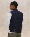 【Fortela】Vest1 Nylon Padded Vest BLUE