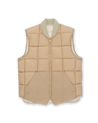 Fortela Vest1 Nylon Padded Vest CAMEL