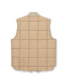 【Fortela】Vest1 Nylon Padded Vest CAMEL