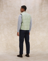 【Fortela】Vest1 Nylon Padded Vest LIGHT GREEN