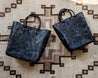 【WYTHE】Black Western Tooled Leather Bag 黑色西部純手工雕花真皮提袋 大號