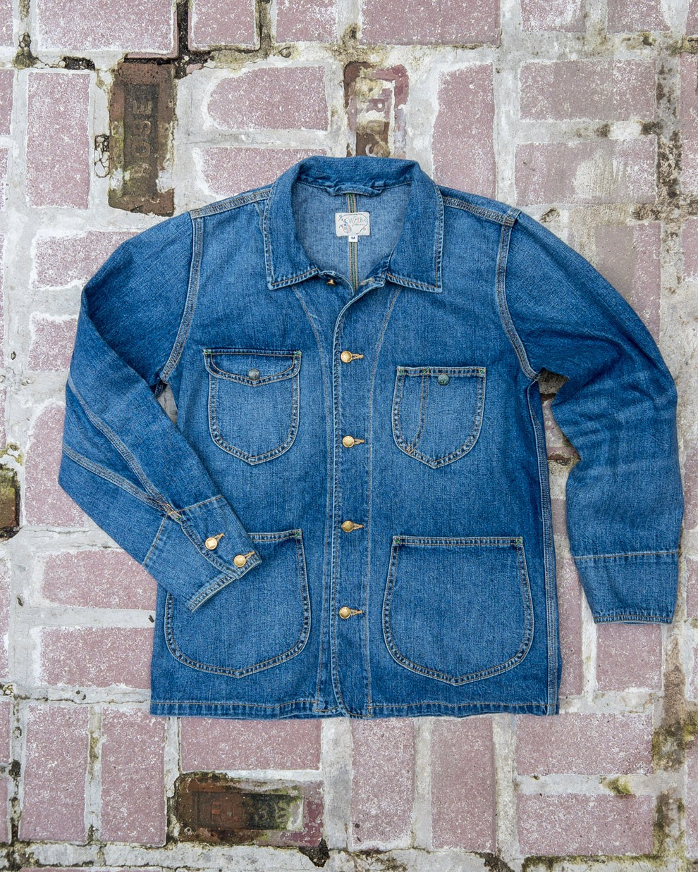 WYTHE】Denim Barn Jacket - Washed Indigo – Blue Beach Denim