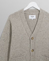 【WAX London】Walker Cardigan 原棉色 開襟羊毛衫