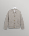 【WAX London】Walker Cardigan 原棉色 開襟羊毛衫