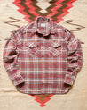 WYTHE Washed Flannel Workshirt Autumn Rust
