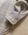 【WYTHE】Washed Flannel Workshirt - Late Frost 霜灰色法蘭絨襯衫