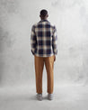 【WAX London】Whiting Overshirt Marine Beatnik