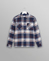 【WAX London】Whiting Overshirt Marine Beatnik