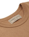【Wonder Looper】Crewneck T-shirt Foxfibre® Tsuriami - Coyote 70 