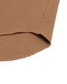 【Wonder Looper】Henley - Foxfibre® Heavyweight Waffle - Coyote 70