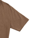 【Wonder Looper】Crewneck T-shirt Iron Mordant Foxfibre® Tsuriami - Coyote 70