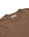 【Wonder Looper】Crewneck T-shirt Iron Mordant Foxfibre® Tsuriami - Coyote 70