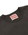 【Wonder Looper】Crewneck T-shirt - Double Heavyweight - Sumi Black