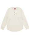 Wonder looper Henley Cashmere Blend Honey comb Ecru