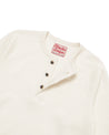 【Wonder Looper】Henley - Cashmere Blend Honeycomb – Ecru 