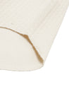 【Wonder Looper】Henley - Cashmere Blend Honeycomb – Ecru 