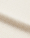 【Wonder Looper】Henley - Cashmere Blend Honeycomb – Ecru 