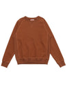 Wonder looper Pullover Crewneck Double Heavy weight French Terry Rust