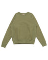 Wonder looper Pullover Crewneck Double Heavy weight French Terry Sage
