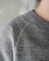 【Wonder Looper】Pullover Crewneck - Fleeced Foxfibre® - Charcoal
