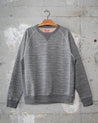 【Wonder Looper】Pullover Crewneck - Fleeced Foxfibre® - Charcoal