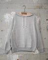 【Wonder Looper】Pullover Hoodie - Fleeced Foxfibre® - Heather Grey 