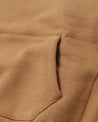 【Wonder Looper】Pullover Hoodie - Foxfibre® Double Heavyweight French Terry - Coyote 80 